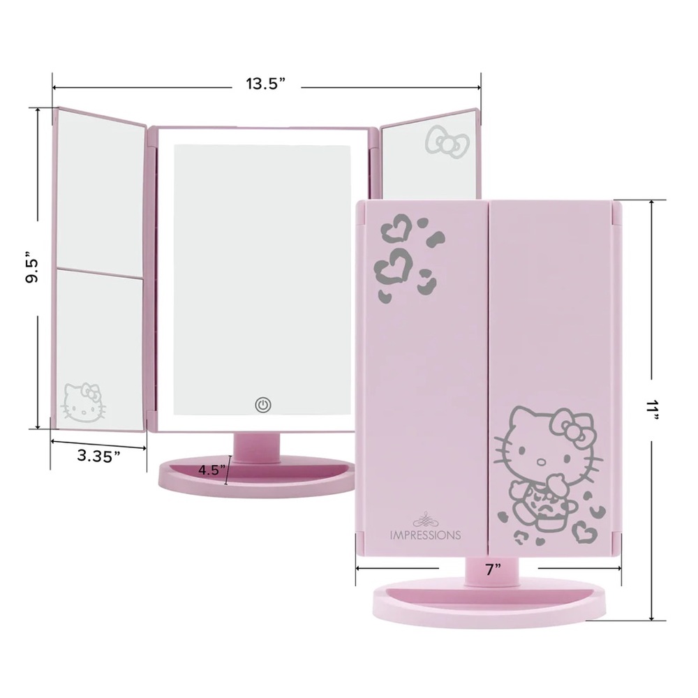HELLO KITTY TRIFOLD LED‎ TRI-TONE - Picture 3 of 4